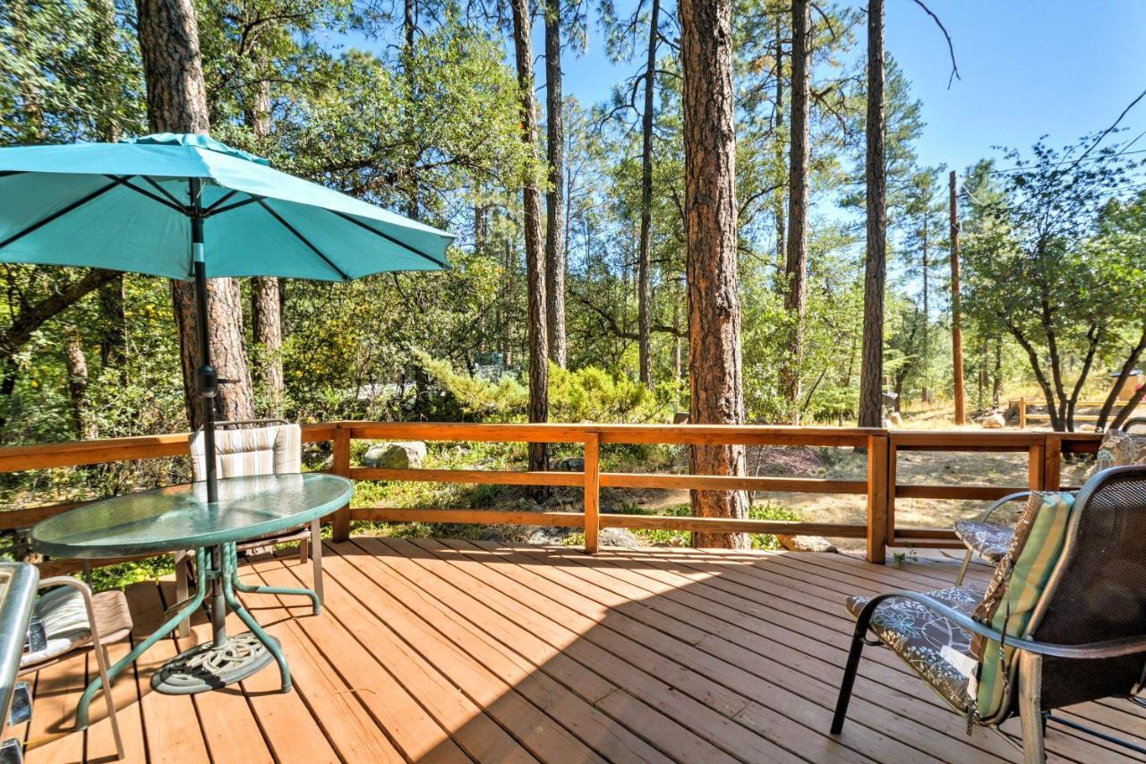 Cozy Cabin With Ac And Deck, 5 Mi To Downtown Prescott Villa Exterior foto